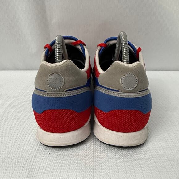 Onitsuka Tiger Metro Nomad Shoes Mens Size 12 Red Blue Gray Athletic Sneakers